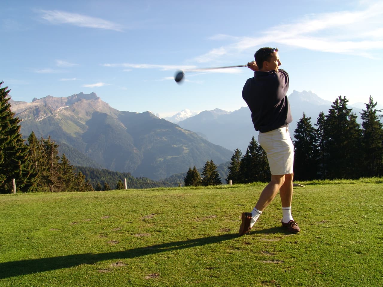 Golf in Villars